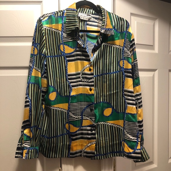 Leslie Fay Tops - Vintage Leslie Fay Haberdashery Blouse